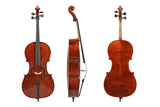 GEWA Sonata Europa cello 1/2, sat op med massarandubabue og taske