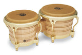 Latin Percussion Bongo Generation II Wood - Natural, Gold HW (LP201AX-2AW)