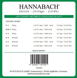 Hannabach Strings for classic guitar Serie 800 Low tension Silver plated - Set low (800LT)