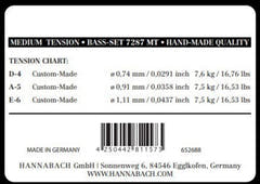 Hannabach Strings for classic guitar Series 728 Medium Tension Custom Made - 3er Bass medium (7287MT)