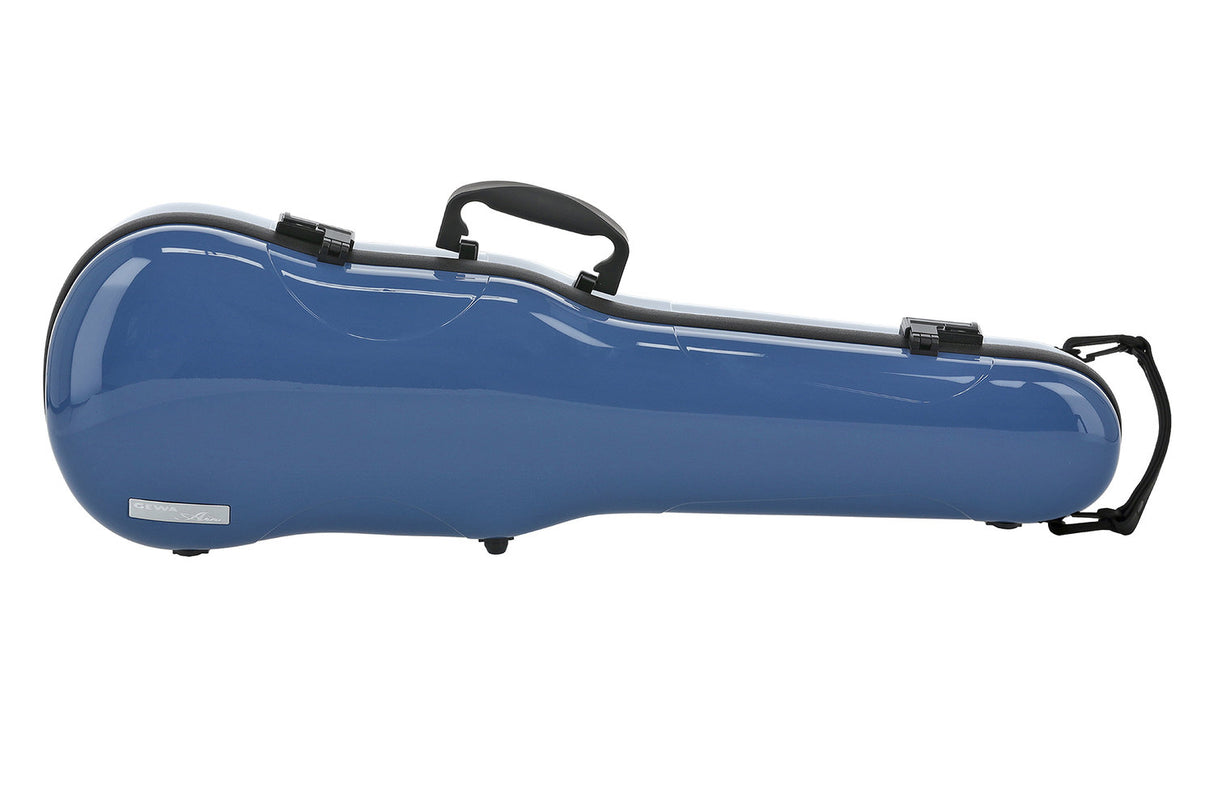 GEWA Form shaped violin cases Air 1.7 - Blue highgloss (with side handle)