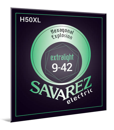 Savarez H50XL Hexagonal Explosion, extra light .009 til .042