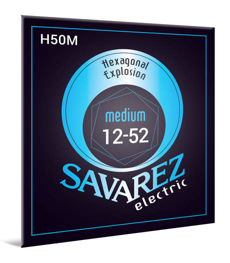 Savarez H50M Hexagonal Explosion elguitarstrenge, medium .012 til .052