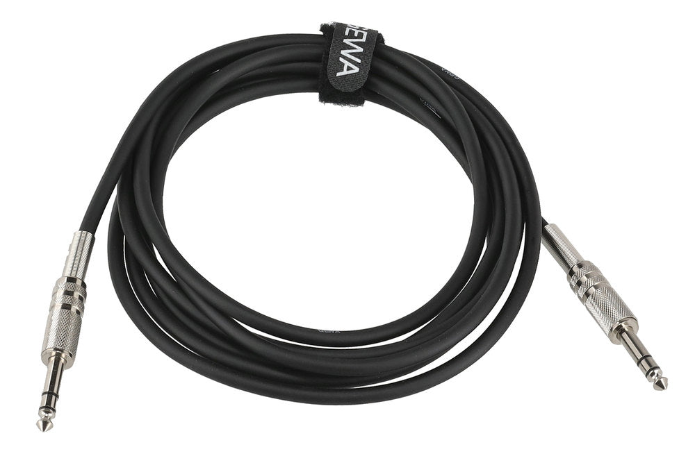 GEWA Basic Line stereo-instrumentkabel 3 m, 6,3 mm jack