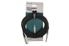 GEWA Basic Line instrumentkabel 6 m, mono-jack til XLR-han