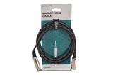GEWA Basic Line mikrofonkabel 3 m, XLR-hun til XLR-han