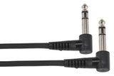 GEWA Basic Line patchkabel 0,6 m, vinklet stereo-jack, 6 stk.