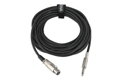 GEWA Basic Line mikrofonkabel 9 m, XLR-hun til mono-jack