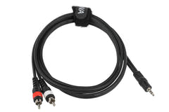 GEWA Basic Line Y-kabel 1,5 m, 3,5 mm minijack til 2 x cinch