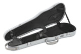 GEWA Polycarbonate formkasse til violin 1/2-4/4, sølv