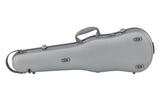 GEWA Polycarbonate formkasse til violin 1/2-4/4, sølv