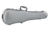 GEWA Polycarbonate formkasse til violin 1/2-4/4, sølv