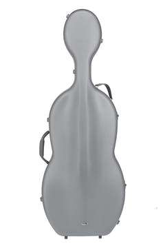 GEWA Polycarbonate cellokasse 4/4, sølv