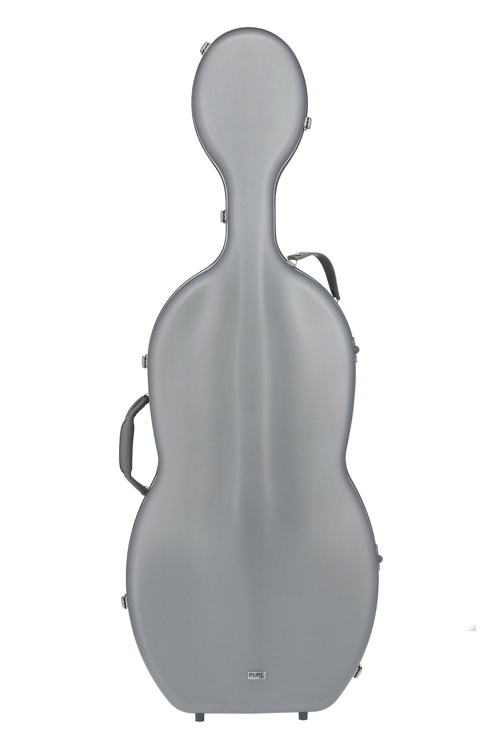 GEWA Polycarbonate cellokasse 4/4, sølv