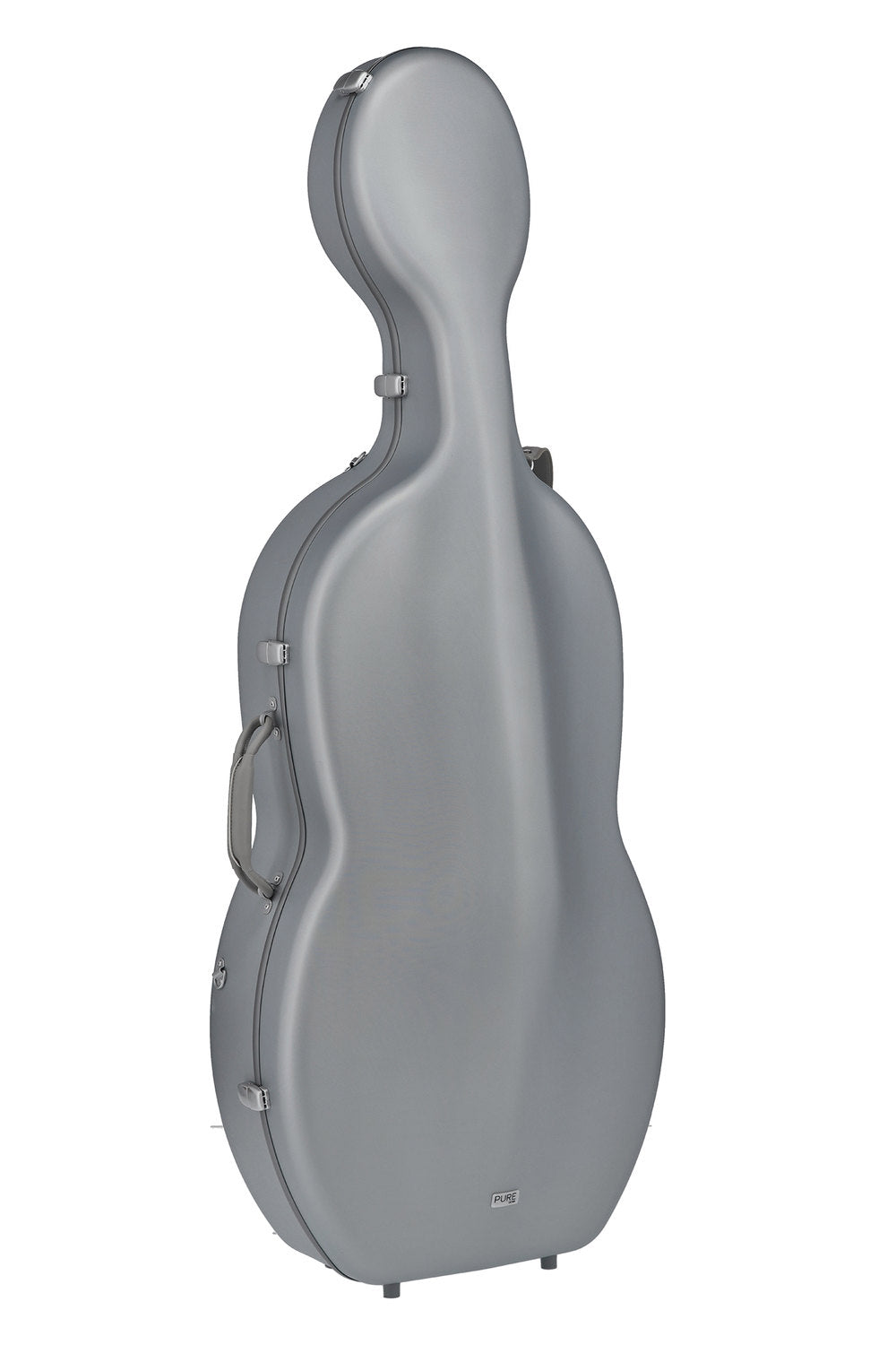 GEWA Polycarbonate cellokasse 4/4, sølv