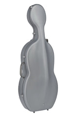 GEWA Polycarbonate cellokasse 4/4, sølv