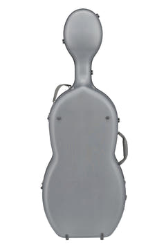 GEWA Polycarbonate cellokasse 4/4, sølv