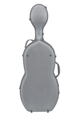 GEWA Polycarbonate cellokasse 4/4, sølv