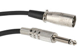 GEWA Basic Line instrumentkabel 3 m, mono-jack til XLR-han