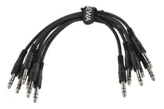 GEWA Basic Line patchkabel 0,3 m, lige stereo-jack, 6 stk.