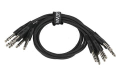 GEWA Basic Line patchkabel 0,6 m, lige stereo-jack, 6 stk.