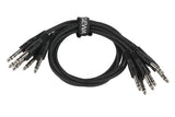 GEWA Basic Line patchkabel 0,6 m, lige stereo-jack, 6 stk.