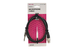 GEWA Pro Line mikrofonkabel 1,5 m, XLR-hun til mono-jack