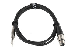 GEWA Pro Line mikrofonkabel 1,5 m, XLR-hun til mono-jack