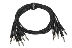 GEWA Basic Line patchkabel 0,9 m, lige stereo-jack, 6 stk.