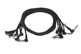 GEWA Basic Line patchkabel 0,9 m, vinklet mono-jack, 6 stk.