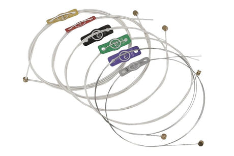 Adamas Silk & Steel 4848-NU guitarstrenge, Custom-Light .010-.047