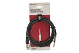 GEWA Pro Line balanceret kabel 3 m, stereo-jack til XLR-hun