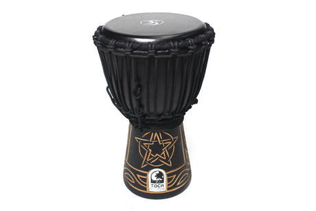 Toca Sully Erna Black Mamba djembe 8", mahogni og gedeskind