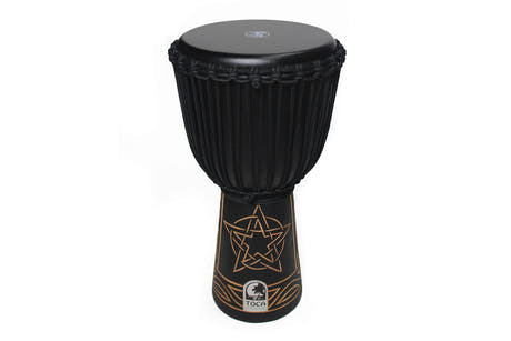 Toca Sully Erna Black Mamba djembe 12", mahogni og gedeskind
