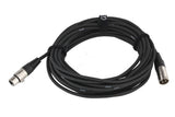 GEWA Pro Line mikrofonkabel 9 m, XLR-hun til XLR-han