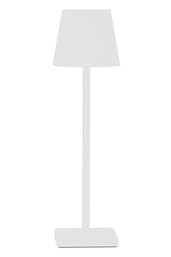 GEWA PL-48 klaverlampe med 48 LED og batteri, hvid mat