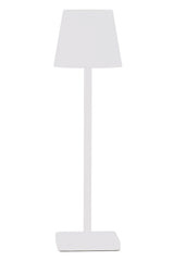 GEWA PL-48 klaverlampe med 48 LED og batteri, hvid mat