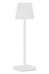 GEWA PL-48 klaverlampe med 48 LED og batteri, hvid mat