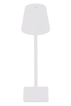 GEWA PL-48 klaverlampe med 48 LED og batteri, hvid mat
