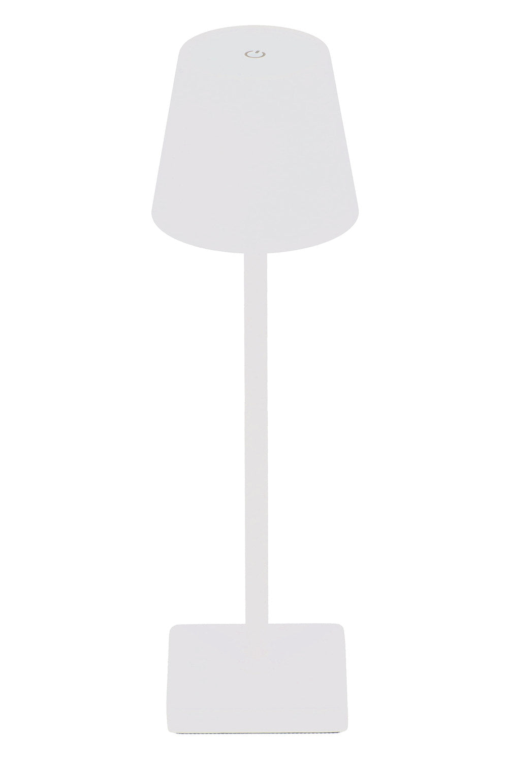 GEWA PL-48 klaverlampe med 48 LED og batteri, hvid mat