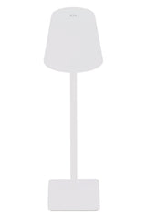 GEWA PL-48 klaverlampe med 48 LED og batteri, hvid mat