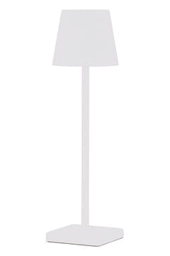 GEWA PL-48 klaverlampe med 48 LED og batteri, hvid mat
