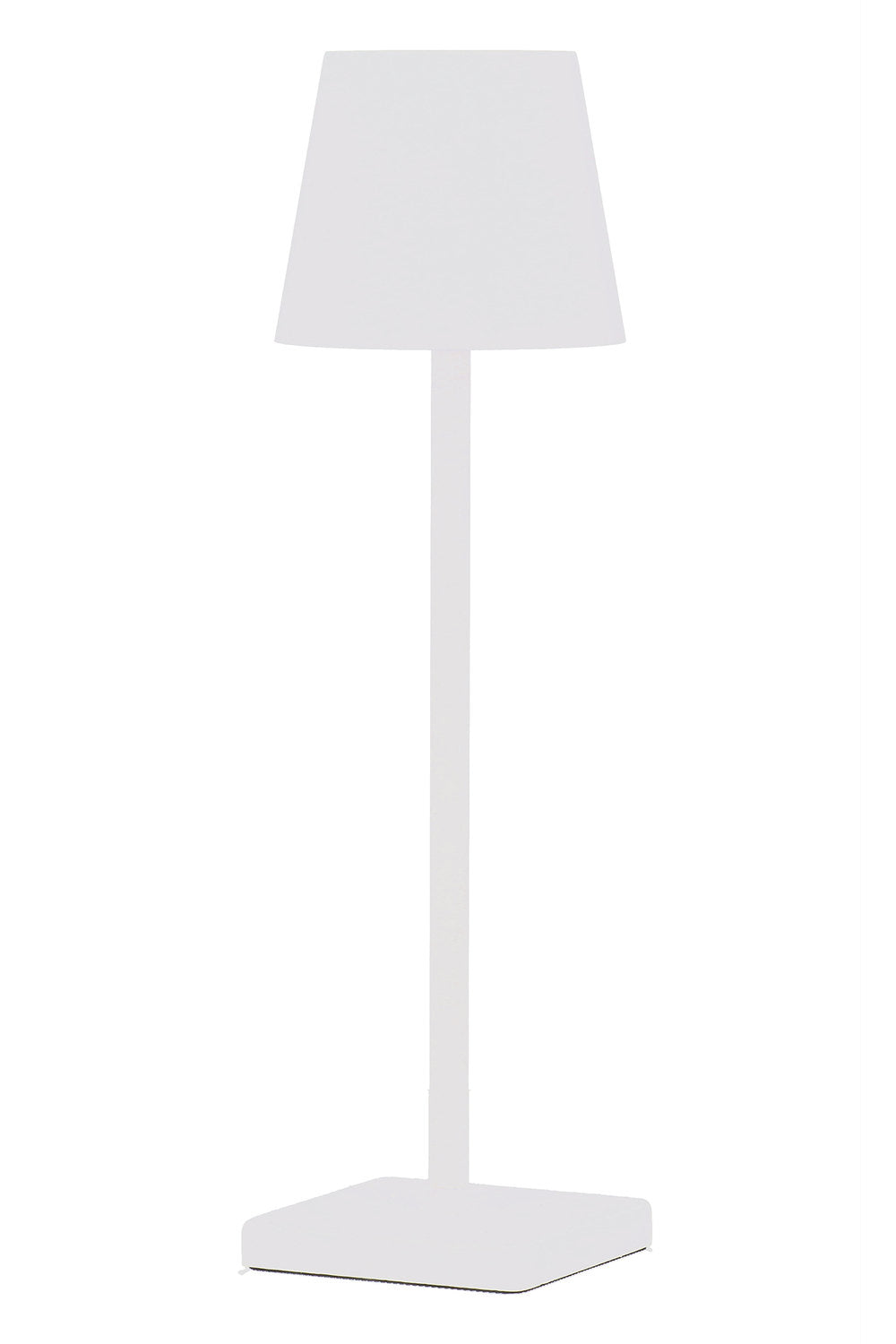 GEWA PL-48 klaverlampe med 48 LED og batteri, hvid mat