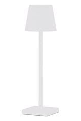 GEWA PL-48 klaverlampe med 48 LED og batteri, hvid mat
