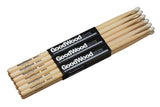 Vater Goodwood Rock trommestikker, hickory 2. sortering, nylonspids