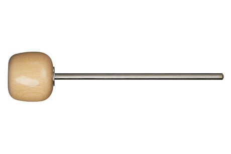 Vater Bass Drum Beater Natural Wood, stortrommekølle i træ