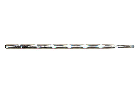 Vater Color Wrap 5A Silver Optic trommestikker, hickory, nylonspids