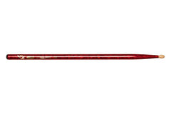 Vater Color Wrap 5A Red Sparkle trommestikker, hickory, træspids