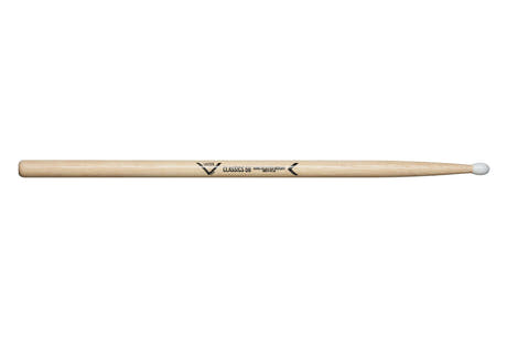 Vater Classics 5B trommestikker, hickory, nylonspids