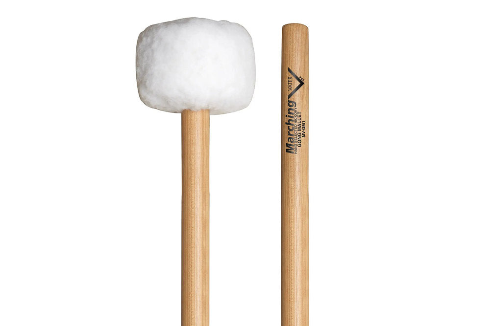 Vater Gong Mallet, kraftig gongkølle med fleecehoved